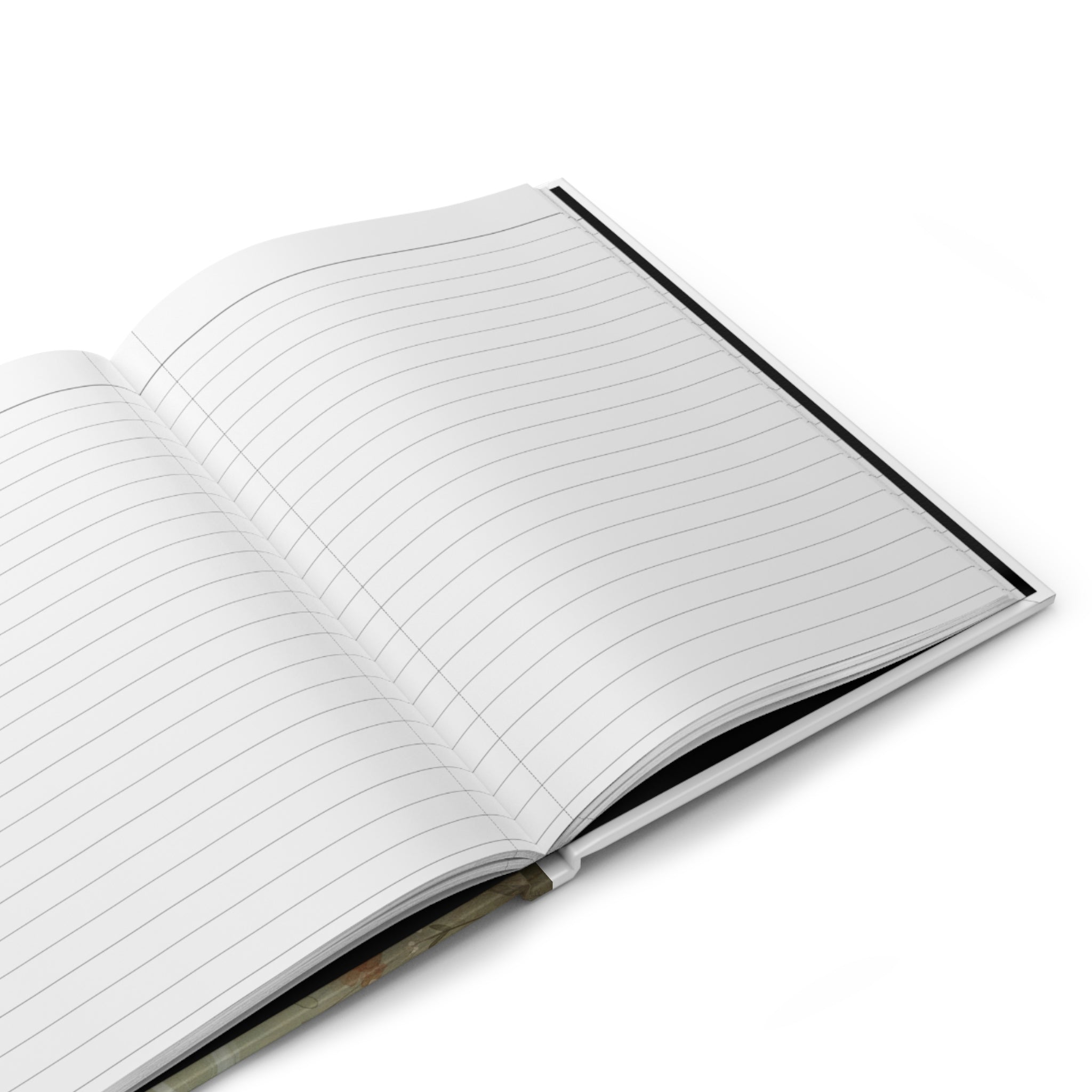 Dragonfly Hardcover Journal — Inspirational Quote 'Your relationship with yourself sets the tone...'