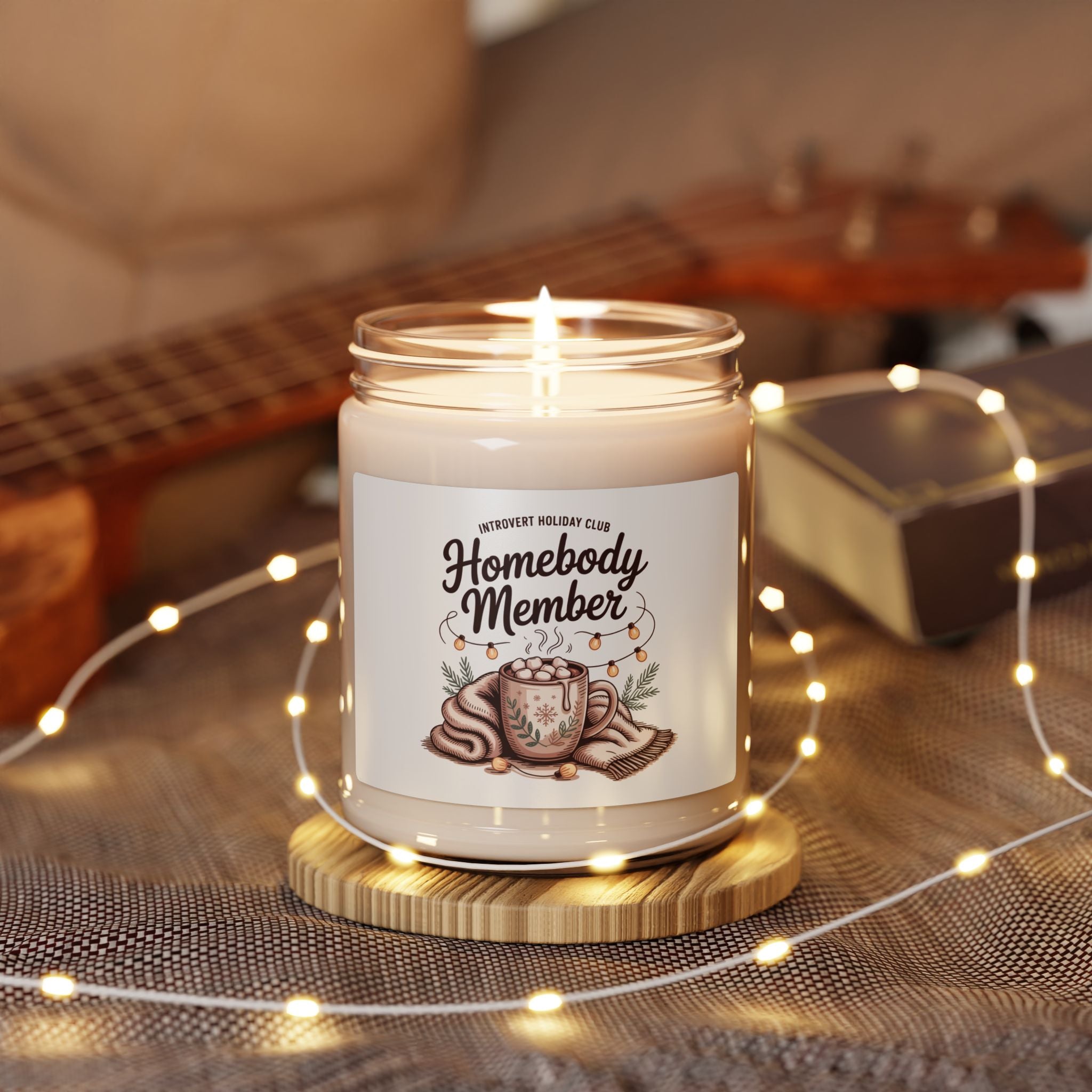 Homebody Member Candle | Introvert Holiday Club, Hygge Soy Candle