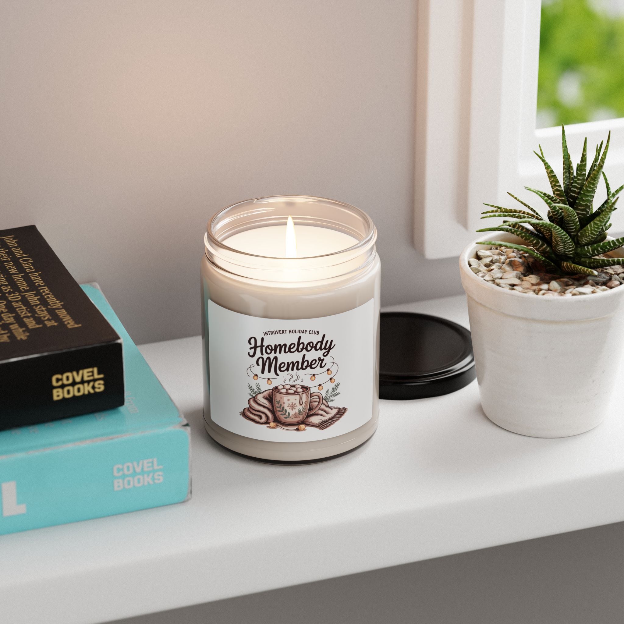 Homebody Member Candle | Introvert Holiday Club, Hygge Soy Candle