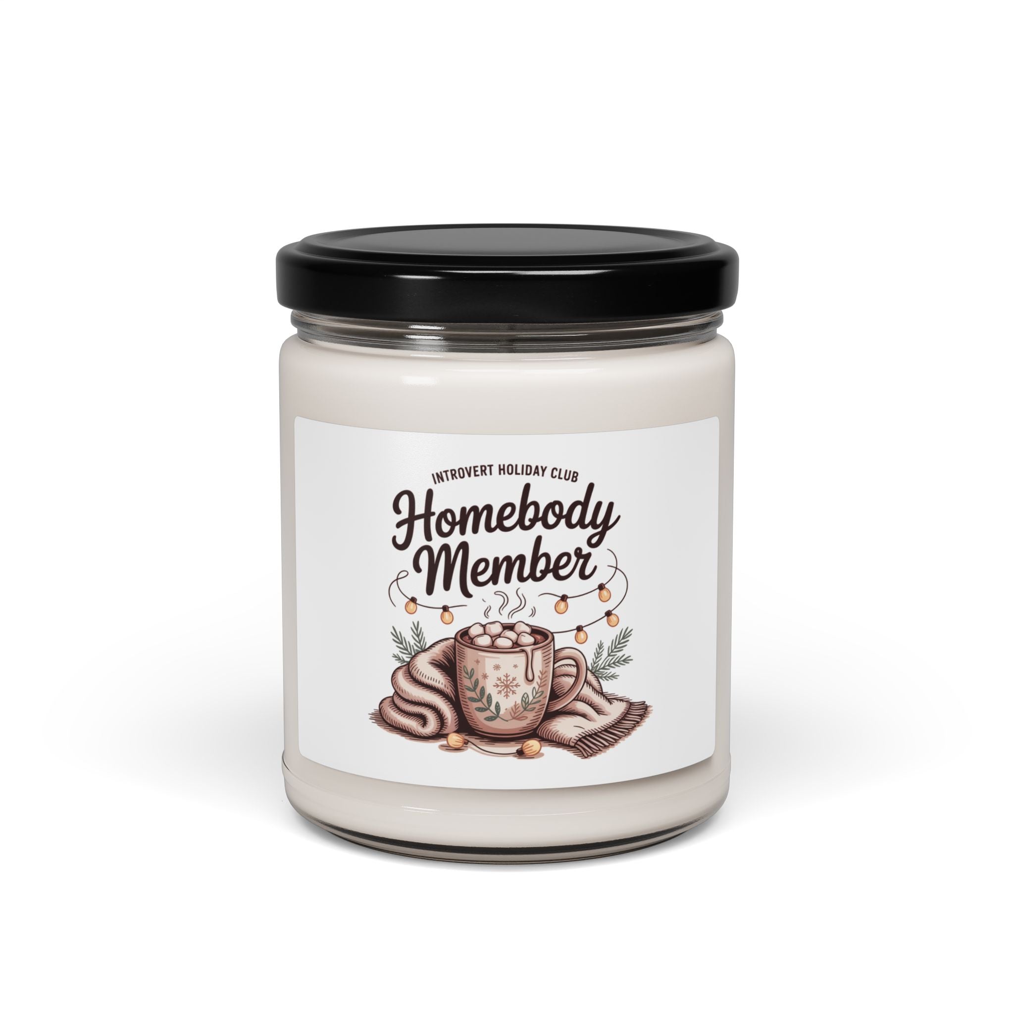 Homebody Member Candle | Introvert Holiday Club, Hygge Soy Candle